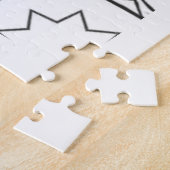 Deel vier caleidoscoop art eenentwintig legpuzzel (Zijkant)
