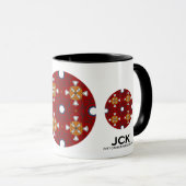 Deel vier caleidoscoop art eenentwintig mok (Voorkant rechts)