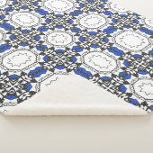 Deel vier caleidoscoop art eenentwintig sherpa deken (3/4)