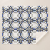 Deel vier caleidoscoop art eenentwintig sherpa deken (Voorkant (horizontaal))