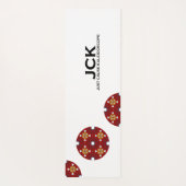 Deel vier caleidoscoop art eenentwintig yogamat (Achterkant)