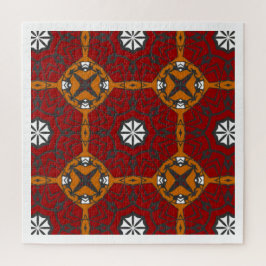 Deel vier caleidoscoop art twaalf legpuzzel
