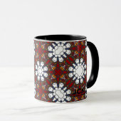 Deel vier caleidoscoop art twaalf mok (Voorkant rechts)