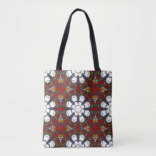 Deel vier caleidoscoop art twaalf tote bag (Voorkant)