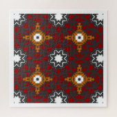 Deel vier caleidoscoop art twintig legpuzzel (Horizontaal)