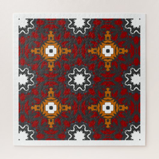 Deel vier caleidoscoop art twintig legpuzzel (Verticaal)