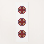 Deel vier caleidoscoop art twintig yogamat (Voorkant)