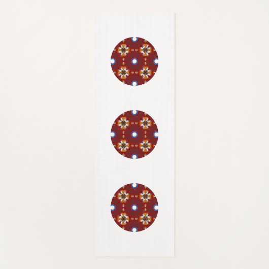 Deel vier caleidoscoop art twintig yogamat (Voorkant)