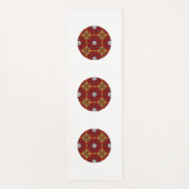 Deel vier caleidoscoop art vierentwintig yogamat (Voorkant)