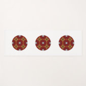 Deel vier caleidoscoop art vierentwintig yogamat (Voorkant (horizontaal))