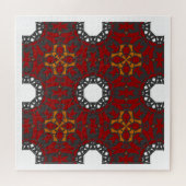 Deel vier, caleidoscoop, deel twee legpuzzel (Horizontaal)