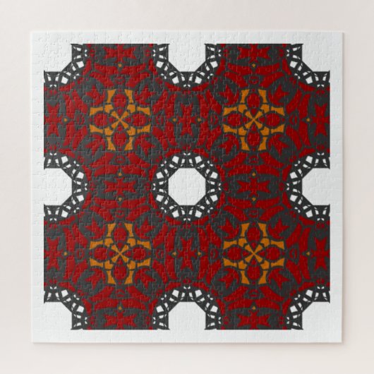Deel vier, caleidoscoop, deel twee legpuzzel (Verticaal)