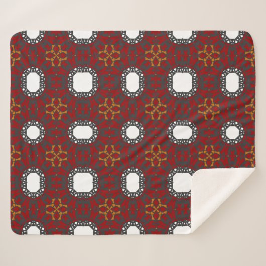 Deel vier, caleidoscoop, deel twee sherpa deken (Voorkant (horizontaal))