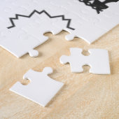 Deel vier: Kaleidoscoop art vier Legpuzzel (Zijkant)