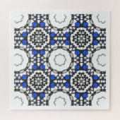 Deel vier: Kaleidoscoop art vier Legpuzzel (Horizontaal)