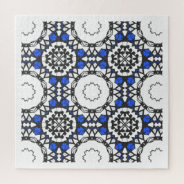 Deel vier: Kaleidoscoop art vier Legpuzzel