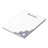 Deel vier: Kaleidoscoop art vier Notitieblok (Linkerzijde)