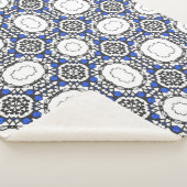 Deel vier: Kaleidoscoop art vier Sherpa Deken (3/4)