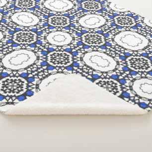 Deel vier: Kaleidoscoop art vier Sherpa Deken