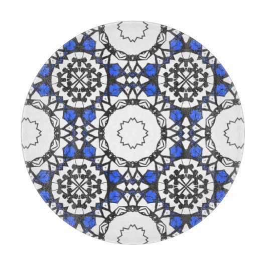 Deel vier: Kaleidoscoop art vier Snijplank (Voorkant)