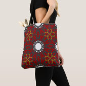 Deel vier: Kaleidoscoop art vier Tote Bag (Dichtbij)