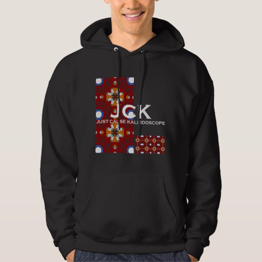 Deel vier: Kaleidoscoop art vijftien Hoodie (Voorkant)