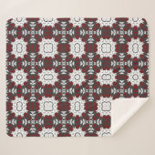 Deel vier: Kaleidoscoop art vijftien Sherpa Deken (Voorkant (horizontaal))