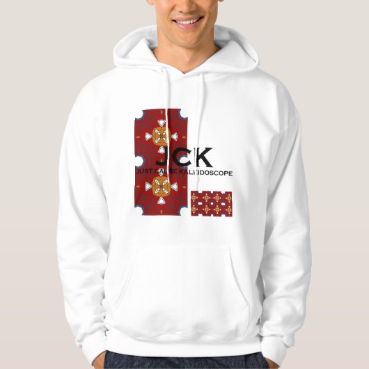 Deel vier's caleidoscoop art 18 hoodie (Voorkant)