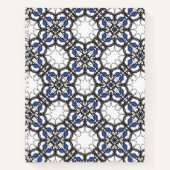 Deel vier's caleidoscoop art 18 notitieboek (Voorkant)