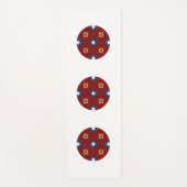 Deel vier's caleidoscoop art 18 yogamat (Voorkant)