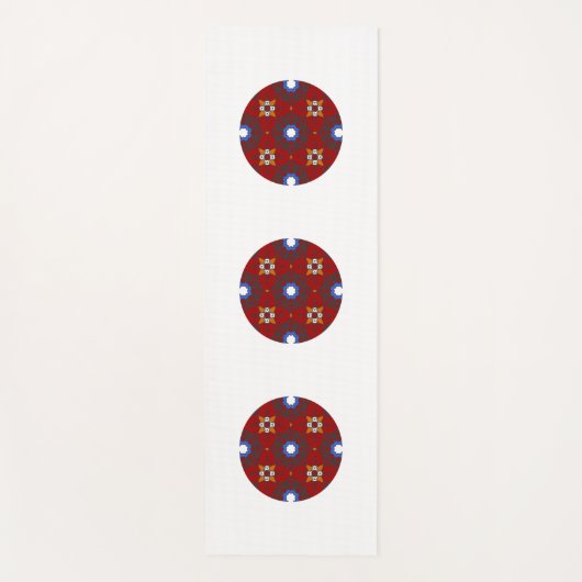 Deel vier's caleidoscoop art 18 yogamat (Voorkant)