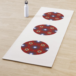 Deel vier's caleidoscoop art 18 yogamat