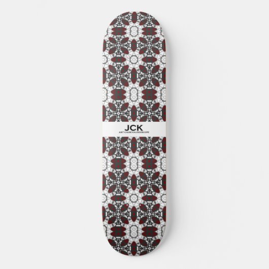 Deel vier's caleidoscoop art 31 persoonlijk skateboard (Voorkant)