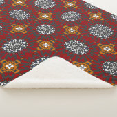 Deel vier's caleidoscoop art negentien sherpa deken (3/4)