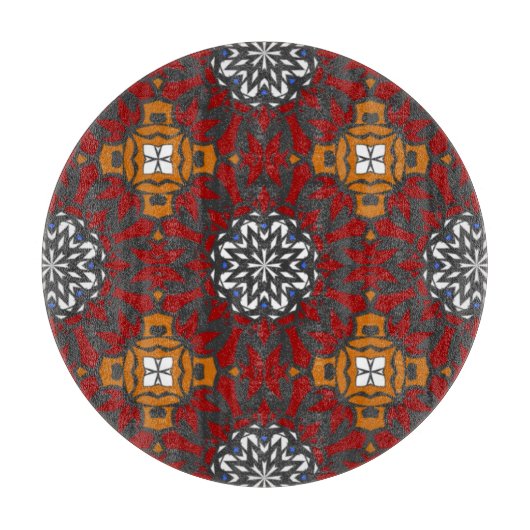 Deel vier's caleidoscoop art negentien snijplank (Voorkant)