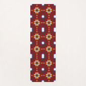 Deel vier's caleidoscoop art negentien yogamat (Voorkant)