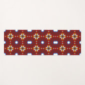 Deel vier's caleidoscoop art negentien yogamat (Voorkant (horizontaal))