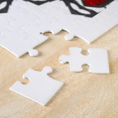 Deel vier's caleidoscoop art veertien legpuzzel (Zijkant)