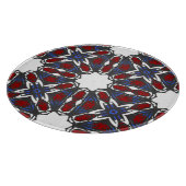 Deel vier's caleidoscoop art veertien snijplank (Hoek)