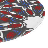 Deel vier's caleidoscoop art veertien snijplank (Hoek)