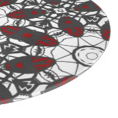 Deel vier's caleidoscoop art zestien snijplank (Hoek)