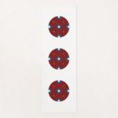 Deel vier's caleidoscoop art zestien yogamat (Voorkant)