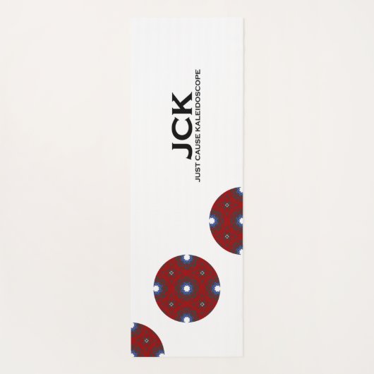 Deel vier's caleidoscoop art zestien yogamat (Achterkant)