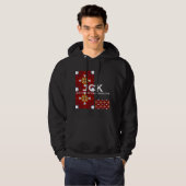 Deel vier's caleidoscoop art zeventien hoodie (Voorkant volledig)