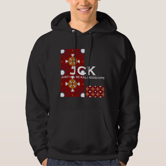 Deel vier's caleidoscoop art zeventien hoodie (Voorkant)