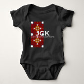 Deel vier's caleidoscoop art zeventien romper (Voorkant)