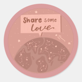 Deel wat Liefde Sticker