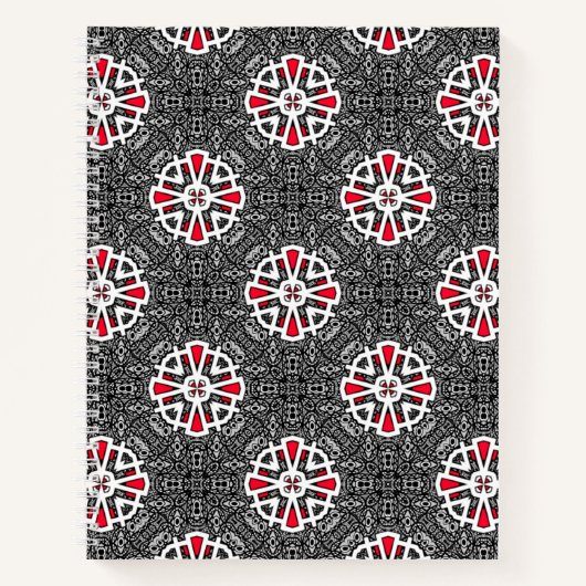 Deel zestien's caleidoscoop art 1 notitieboek (Voorkant)