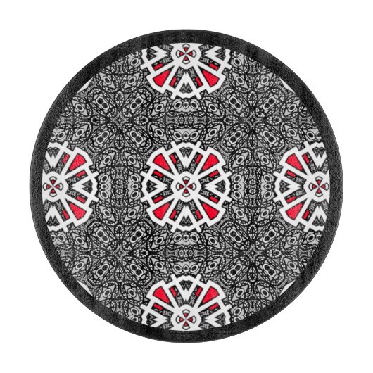 Deel zestien's caleidoscoop art 1 snijplank (Voorkant)