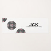 Deel zestien's caleidoscoop art 1 yogamat (Achterkant (horizontaal))